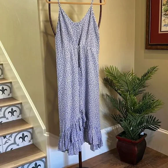 Daisy Print Sundress Large NWOT - Picture 4 of 11